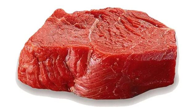 Carne roja para mejorar la potencia